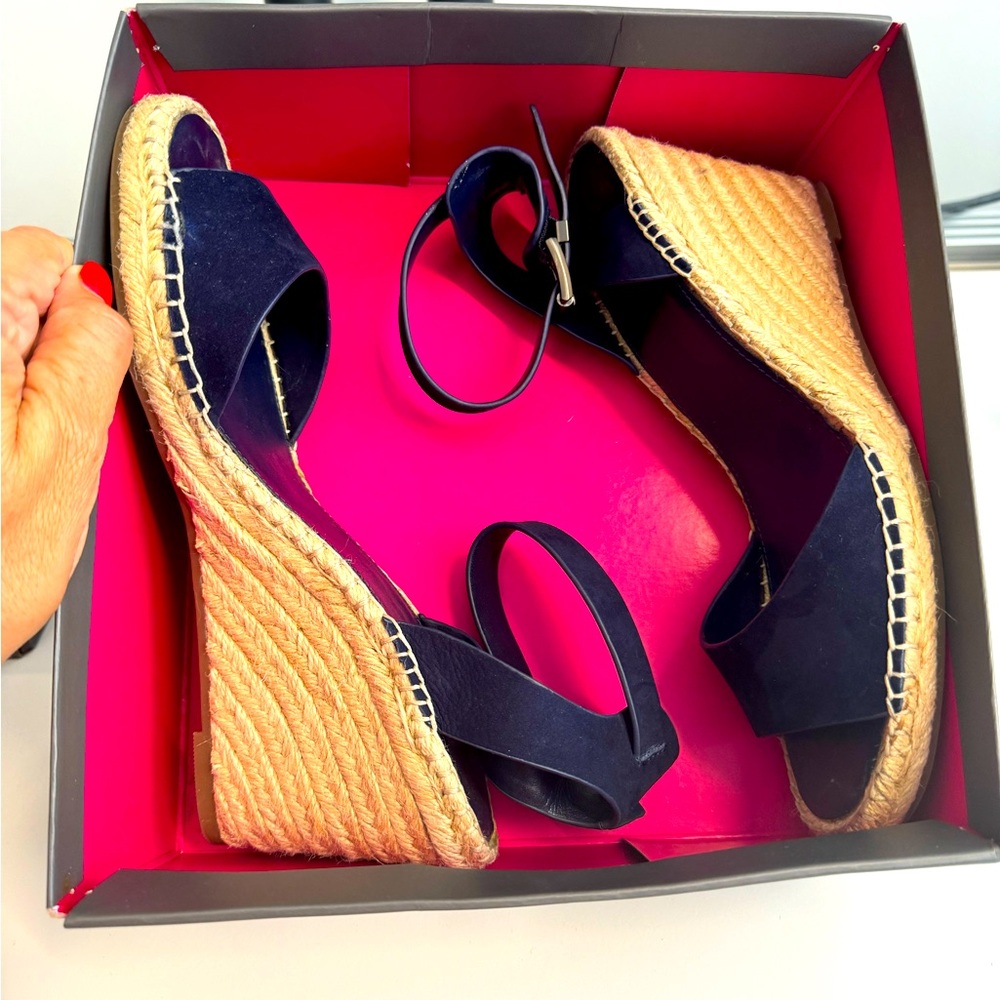 Vince Camuto espadrilles.